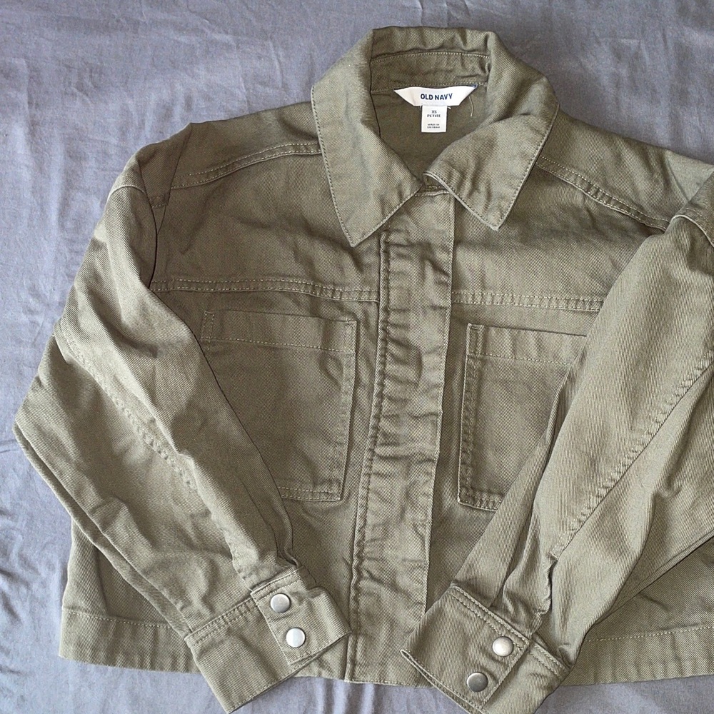 Old Navy Khaki Green Jacket